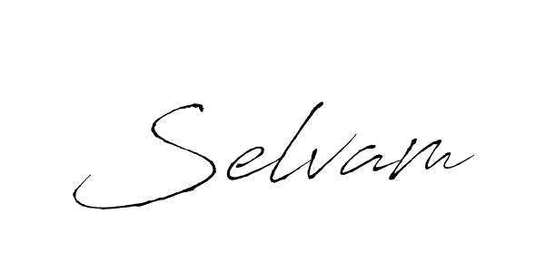 Also we have Selvam name is the best signature style. Create professional handwritten signature collection using Antro_Vectra autograph style. Selvam signature style 6 images and pictures png