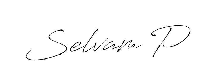 The best way (Antro_Vectra) to make a short signature is to pick only two or three words in your name. The name Selvam P include a total of six letters. For converting this name. Selvam P signature style 6 images and pictures png
