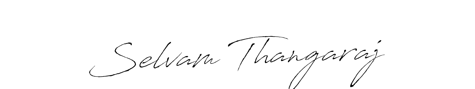 Also we have Selvam Thangaraj name is the best signature style. Create professional handwritten signature collection using Antro_Vectra autograph style. Selvam Thangaraj signature style 6 images and pictures png