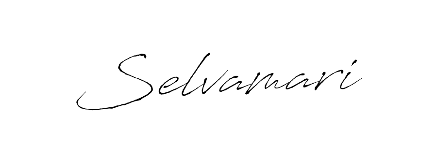 You should practise on your own different ways (Antro_Vectra) to write your name (Selvamari) in signature. don't let someone else do it for you. Selvamari signature style 6 images and pictures png