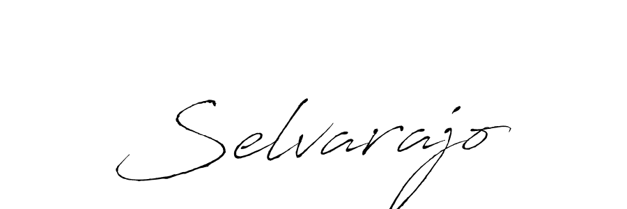 Selvarajo stylish signature style. Best Handwritten Sign (Antro_Vectra) for my name. Handwritten Signature Collection Ideas for my name Selvarajo. Selvarajo signature style 6 images and pictures png