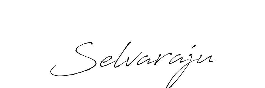 Make a beautiful signature design for name Selvaraju. With this signature (Antro_Vectra) style, you can create a handwritten signature for free. Selvaraju signature style 6 images and pictures png