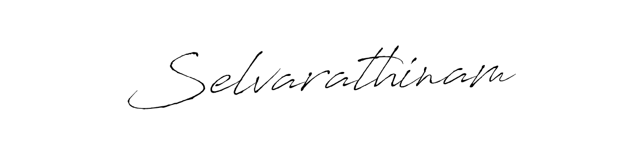 Create a beautiful signature design for name Selvarathinam. With this signature (Antro_Vectra) fonts, you can make a handwritten signature for free. Selvarathinam signature style 6 images and pictures png