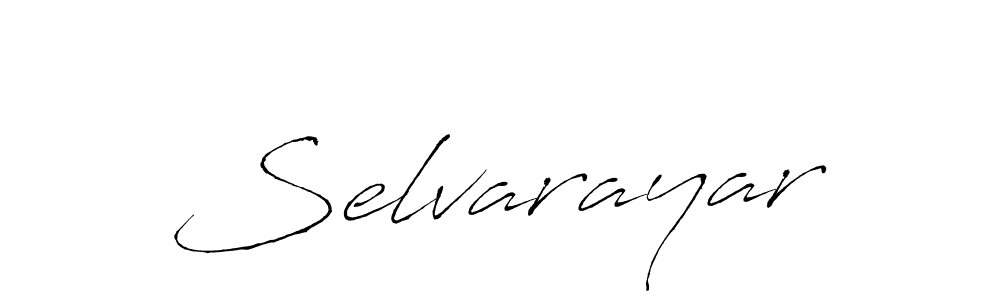 Selvarayar stylish signature style. Best Handwritten Sign (Antro_Vectra) for my name. Handwritten Signature Collection Ideas for my name Selvarayar. Selvarayar signature style 6 images and pictures png