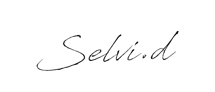 How to Draw Selvi.d signature style? Antro_Vectra is a latest design signature styles for name Selvi.d. Selvi.d signature style 6 images and pictures png