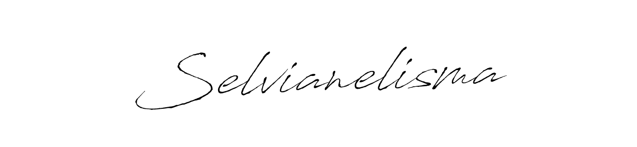 You should practise on your own different ways (Antro_Vectra) to write your name (Selvianelisma) in signature. don't let someone else do it for you. Selvianelisma signature style 6 images and pictures png