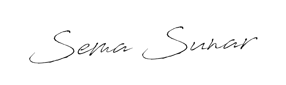 You can use this online signature creator to create a handwritten signature for the name Sema Sunar. This is the best online autograph maker. Sema Sunar signature style 6 images and pictures png