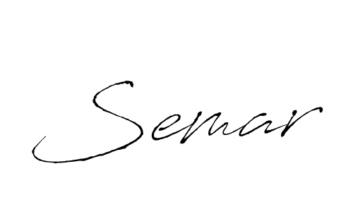 The best way (Antro_Vectra) to make a short signature is to pick only two or three words in your name. The name Semar include a total of six letters. For converting this name. Semar signature style 6 images and pictures png