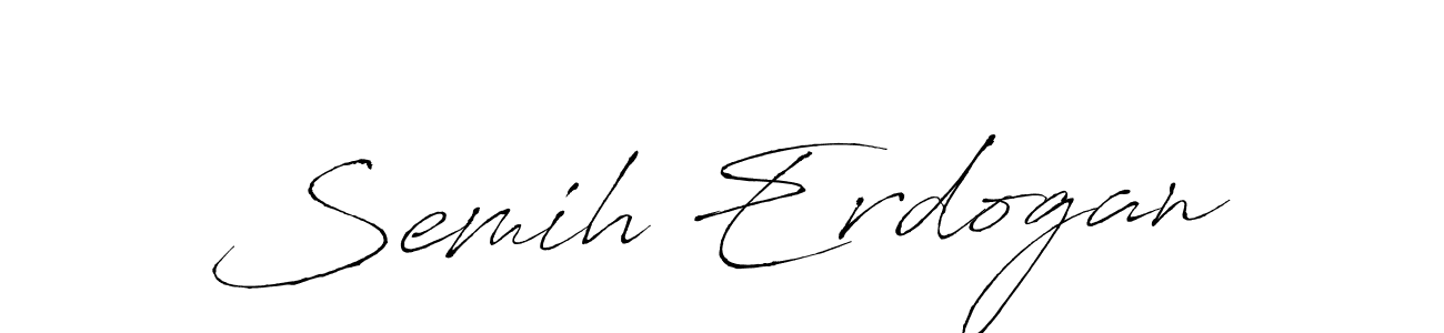 It looks lik you need a new signature style for name Semih Erdogan. Design unique handwritten (Antro_Vectra) signature with our free signature maker in just a few clicks. Semih Erdogan signature style 6 images and pictures png