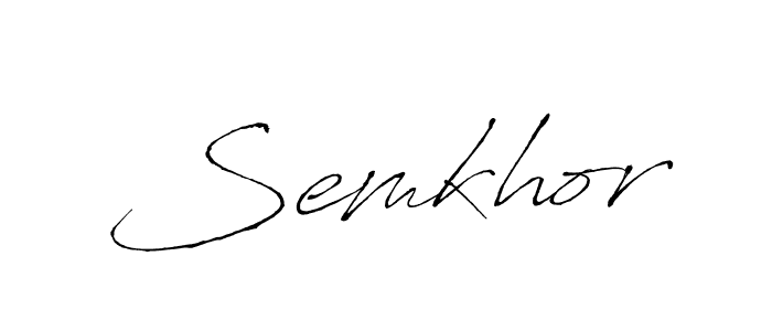 How to Draw Semkhor signature style? Antro_Vectra is a latest design signature styles for name Semkhor. Semkhor signature style 6 images and pictures png