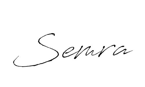 The best way (Antro_Vectra) to make a short signature is to pick only two or three words in your name. The name Semra include a total of six letters. For converting this name. Semra signature style 6 images and pictures png