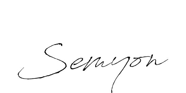How to make Semyon name signature. Use Antro_Vectra style for creating short signs online. This is the latest handwritten sign. Semyon signature style 6 images and pictures png