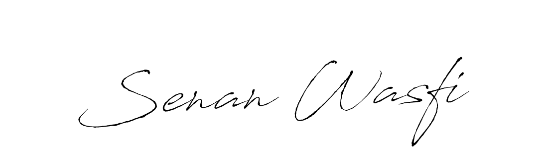 Also we have Senan Wasfi name is the best signature style. Create professional handwritten signature collection using Antro_Vectra autograph style. Senan Wasfi signature style 6 images and pictures png