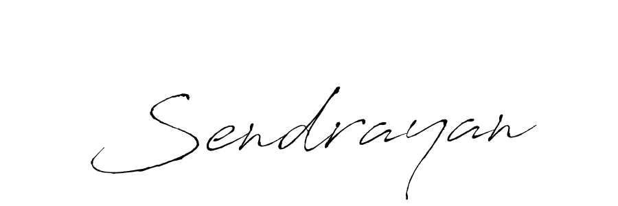 Also we have Sendrayan name is the best signature style. Create professional handwritten signature collection using Antro_Vectra autograph style. Sendrayan signature style 6 images and pictures png