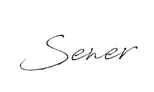You should practise on your own different ways (Antro_Vectra) to write your name (Sener) in signature. don't let someone else do it for you. Sener signature style 6 images and pictures png