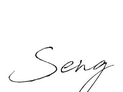 if you are searching for the best signature style for your name Seng. so please give up your signature search. here we have designed multiple signature styles  using Antro_Vectra. Seng signature style 6 images and pictures png