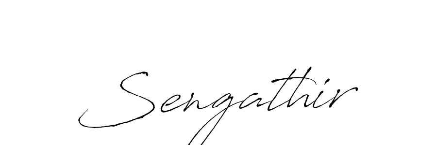 Create a beautiful signature design for name Sengathir. With this signature (Antro_Vectra) fonts, you can make a handwritten signature for free. Sengathir signature style 6 images and pictures png