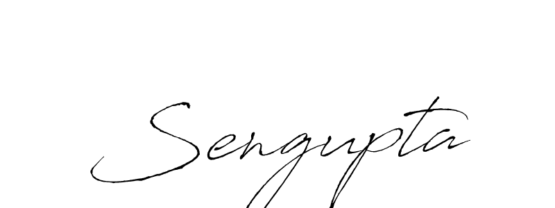 Make a beautiful signature design for name Sengupta. With this signature (Antro_Vectra) style, you can create a handwritten signature for free. Sengupta signature style 6 images and pictures png