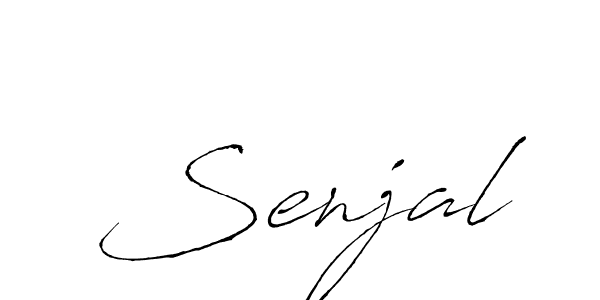 if you are searching for the best signature style for your name Senjal. so please give up your signature search. here we have designed multiple signature styles  using Antro_Vectra. Senjal signature style 6 images and pictures png