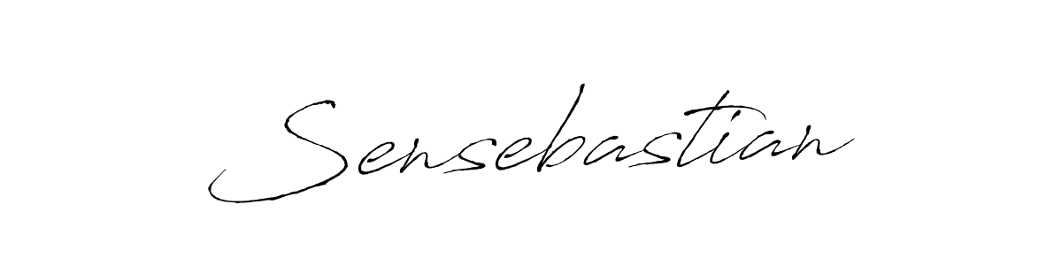 You should practise on your own different ways (Antro_Vectra) to write your name (Sensebastian) in signature. don't let someone else do it for you. Sensebastian signature style 6 images and pictures png