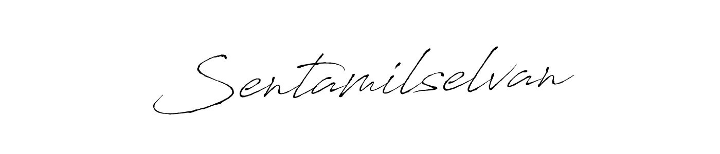 Also You can easily find your signature by using the search form. We will create Sentamilselvan name handwritten signature images for you free of cost using Antro_Vectra sign style. Sentamilselvan signature style 6 images and pictures png