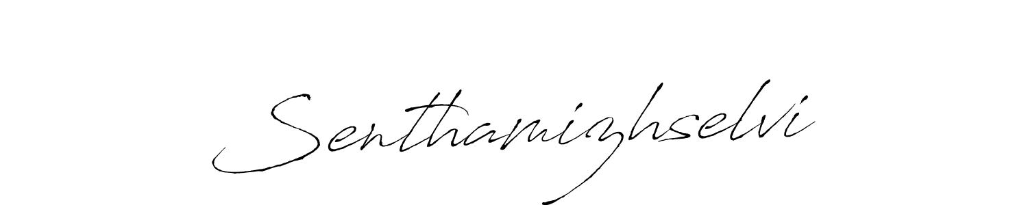 It looks lik you need a new signature style for name Senthamizhselvi. Design unique handwritten (Antro_Vectra) signature with our free signature maker in just a few clicks. Senthamizhselvi signature style 6 images and pictures png