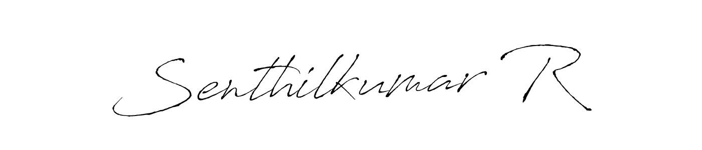 Also we have Senthilkumar R name is the best signature style. Create professional handwritten signature collection using Antro_Vectra autograph style. Senthilkumar R signature style 6 images and pictures png