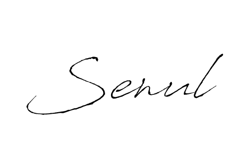 Make a beautiful signature design for name Senul. Use this online signature maker to create a handwritten signature for free. Senul signature style 6 images and pictures png