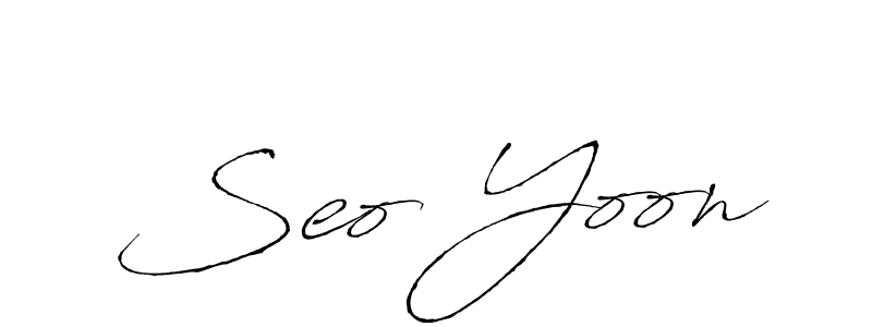 This is the best signature style for the Seo Yoon name. Also you like these signature font (Antro_Vectra). Mix name signature. Seo Yoon signature style 6 images and pictures png