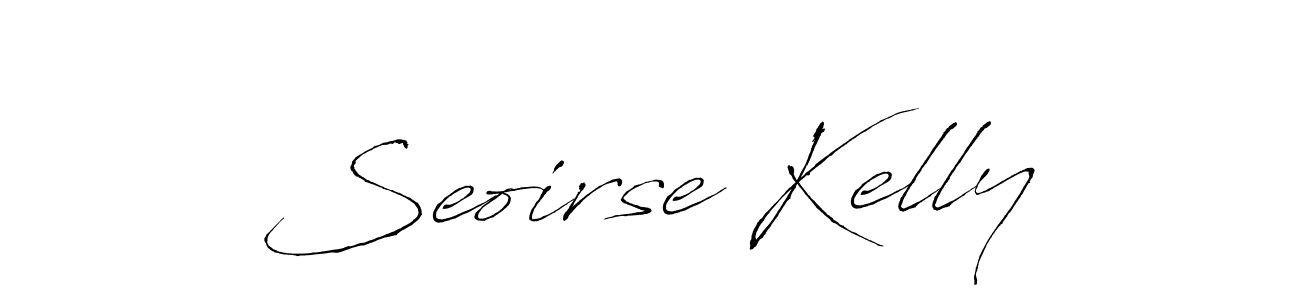 How to make Seoirse Kelly name signature. Use Antro_Vectra style for creating short signs online. This is the latest handwritten sign. Seoirse Kelly signature style 6 images and pictures png