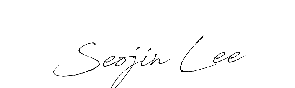 How to make Seojin Lee signature? Antro_Vectra is a professional autograph style. Create handwritten signature for Seojin Lee name. Seojin Lee signature style 6 images and pictures png
