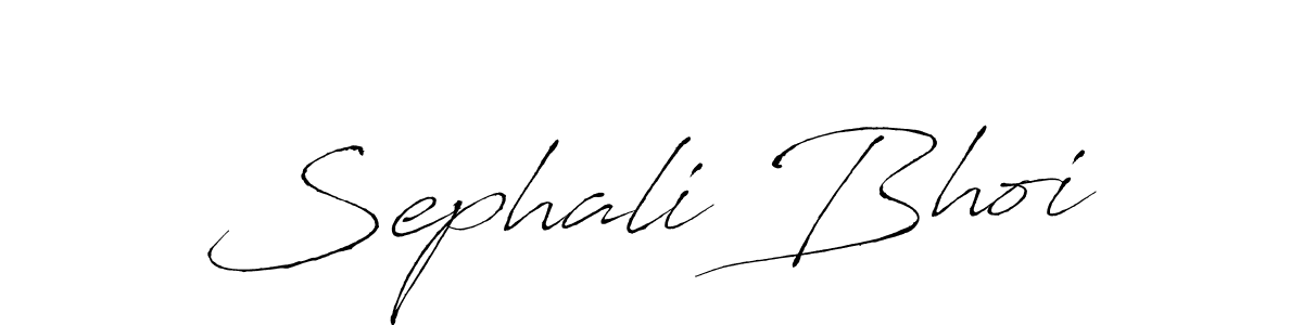 Sephali Bhoi stylish signature style. Best Handwritten Sign (Antro_Vectra) for my name. Handwritten Signature Collection Ideas for my name Sephali Bhoi. Sephali Bhoi signature style 6 images and pictures png