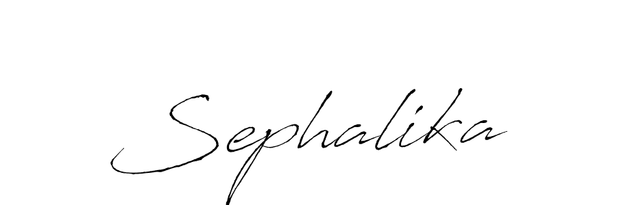 Also You can easily find your signature by using the search form. We will create Sephalika name handwritten signature images for you free of cost using Antro_Vectra sign style. Sephalika signature style 6 images and pictures png