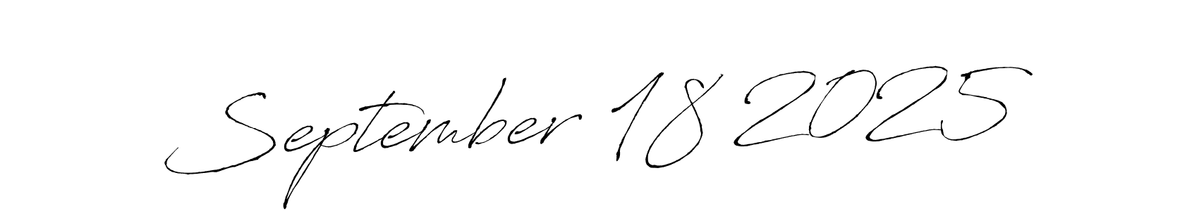 It looks lik you need a new signature style for name September 18 2025. Design unique handwritten (Antro_Vectra) signature with our free signature maker in just a few clicks. September 18 2025 signature style 6 images and pictures png