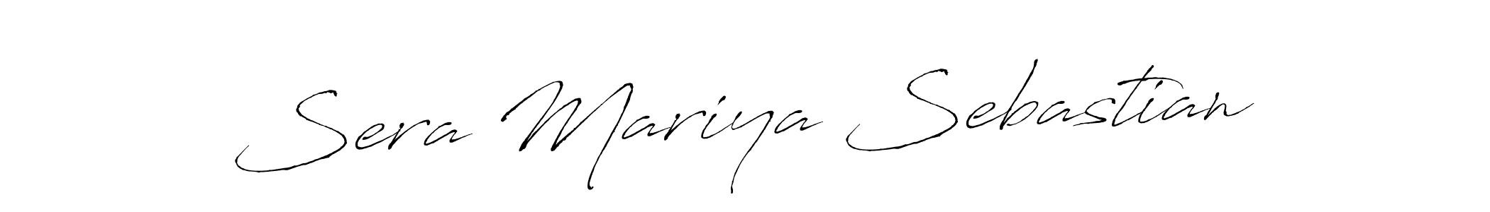 Also we have Sera Mariya Sebastian name is the best signature style. Create professional handwritten signature collection using Antro_Vectra autograph style. Sera Mariya Sebastian signature style 6 images and pictures png