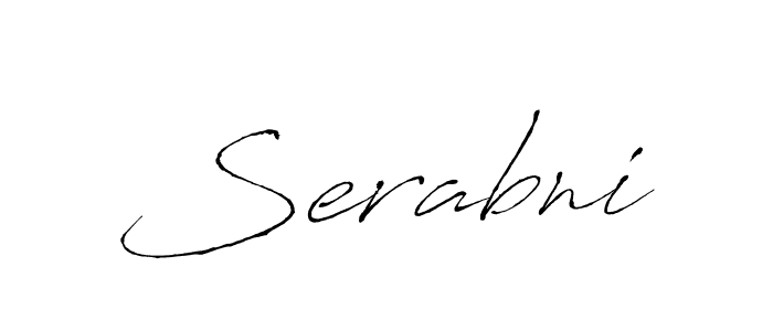 Serabni stylish signature style. Best Handwritten Sign (Antro_Vectra) for my name. Handwritten Signature Collection Ideas for my name Serabni. Serabni signature style 6 images and pictures png