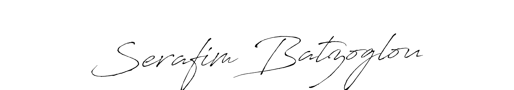 Design your own signature with our free online signature maker. With this signature software, you can create a handwritten (Antro_Vectra) signature for name Serafim Batzoglou. Serafim Batzoglou signature style 6 images and pictures png