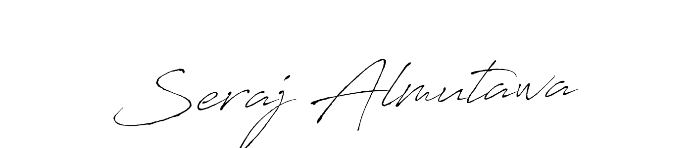 You can use this online signature creator to create a handwritten signature for the name Seraj Almutawa. This is the best online autograph maker. Seraj Almutawa signature style 6 images and pictures png