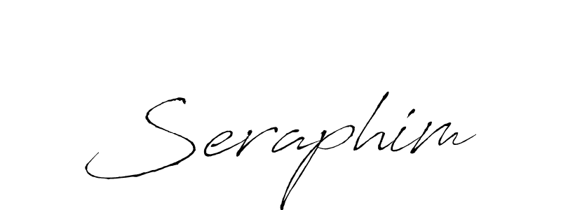 You should practise on your own different ways (Antro_Vectra) to write your name (Seraphim) in signature. don't let someone else do it for you. Seraphim signature style 6 images and pictures png