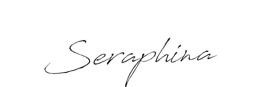 Create a beautiful signature design for name Seraphina. With this signature (Antro_Vectra) fonts, you can make a handwritten signature for free. Seraphina signature style 6 images and pictures png