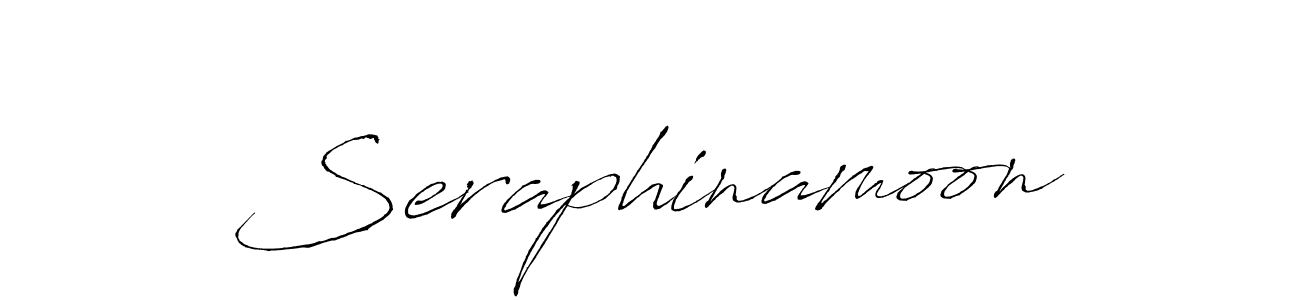 Also we have Seraphinamoon name is the best signature style. Create professional handwritten signature collection using Antro_Vectra autograph style. Seraphinamoon signature style 6 images and pictures png