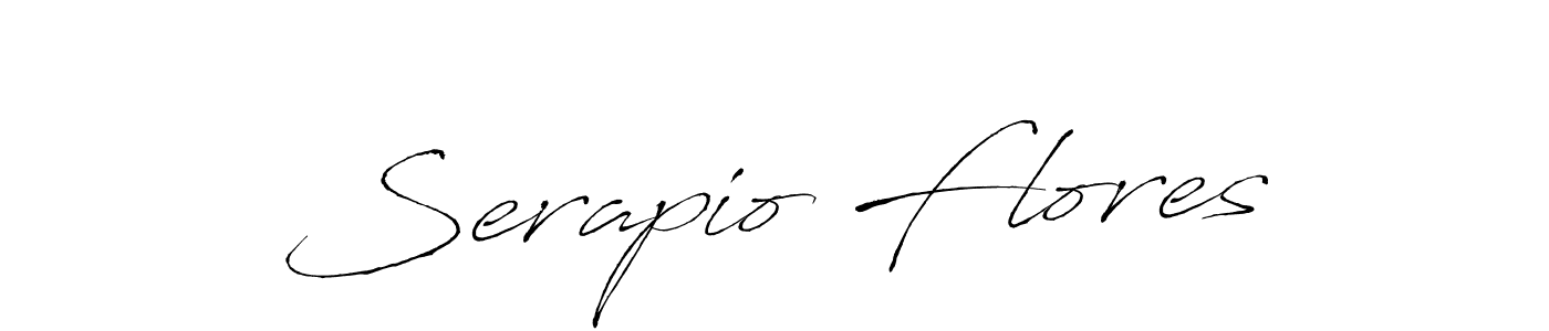 You should practise on your own different ways (Antro_Vectra) to write your name (Serapio Flores) in signature. don't let someone else do it for you. Serapio Flores signature style 6 images and pictures png