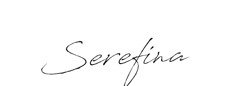 Once you've used our free online signature maker to create your best signature Antro_Vectra style, it's time to enjoy all of the benefits that Serefina name signing documents. Serefina signature style 6 images and pictures png