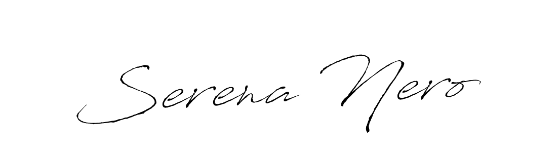 Make a short Serena Nero signature style. Manage your documents anywhere anytime using Antro_Vectra. Create and add eSignatures, submit forms, share and send files easily. Serena Nero signature style 6 images and pictures png