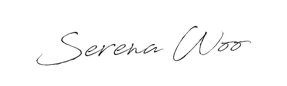 Antro_Vectra is a professional signature style that is perfect for those who want to add a touch of class to their signature. It is also a great choice for those who want to make their signature more unique. Get Serena Woo name to fancy signature for free. Serena Woo signature style 6 images and pictures png