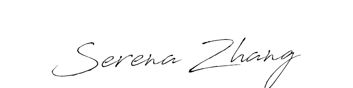 Also we have Serena Zhang name is the best signature style. Create professional handwritten signature collection using Antro_Vectra autograph style. Serena Zhang signature style 6 images and pictures png