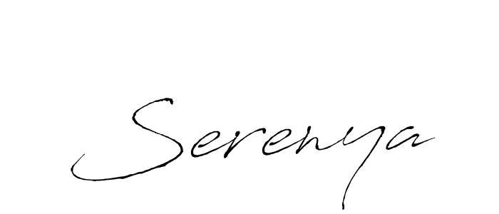 You should practise on your own different ways (Antro_Vectra) to write your name (Serenya) in signature. don't let someone else do it for you. Serenya signature style 6 images and pictures png