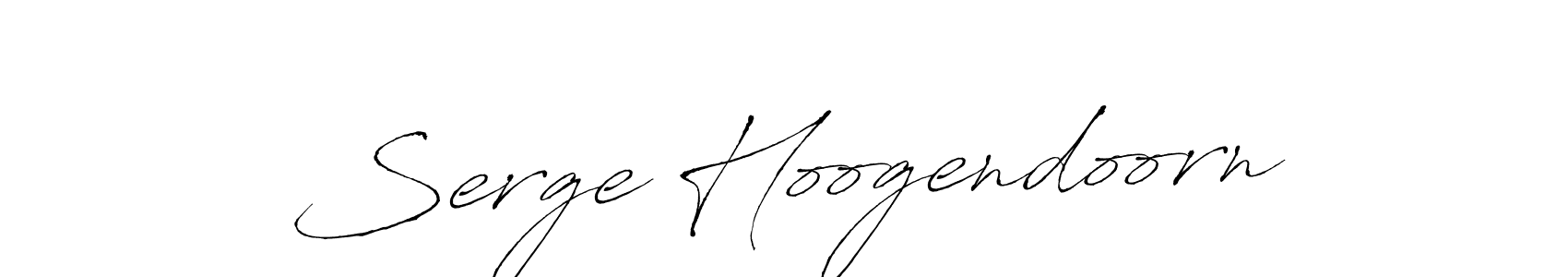 Serge Hoogendoorn stylish signature style. Best Handwritten Sign (Antro_Vectra) for my name. Handwritten Signature Collection Ideas for my name Serge Hoogendoorn. Serge Hoogendoorn signature style 6 images and pictures png