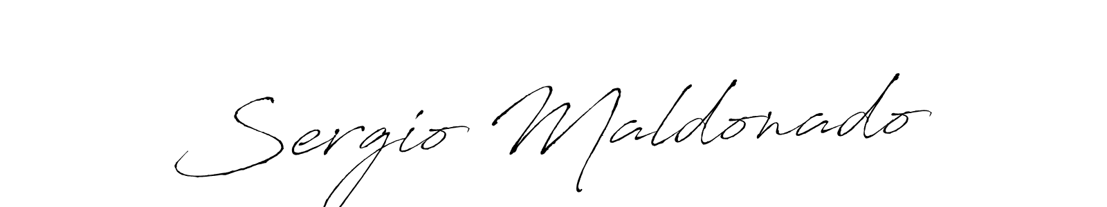 Also we have Sergio Maldonado name is the best signature style. Create professional handwritten signature collection using Antro_Vectra autograph style. Sergio Maldonado signature style 6 images and pictures png