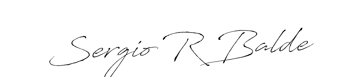 How to Draw Sergio R Balde signature style? Antro_Vectra is a latest design signature styles for name Sergio R Balde. Sergio R Balde signature style 6 images and pictures png